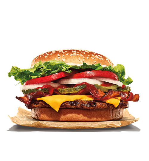 Whopper Cheese and Bacon Burger King
